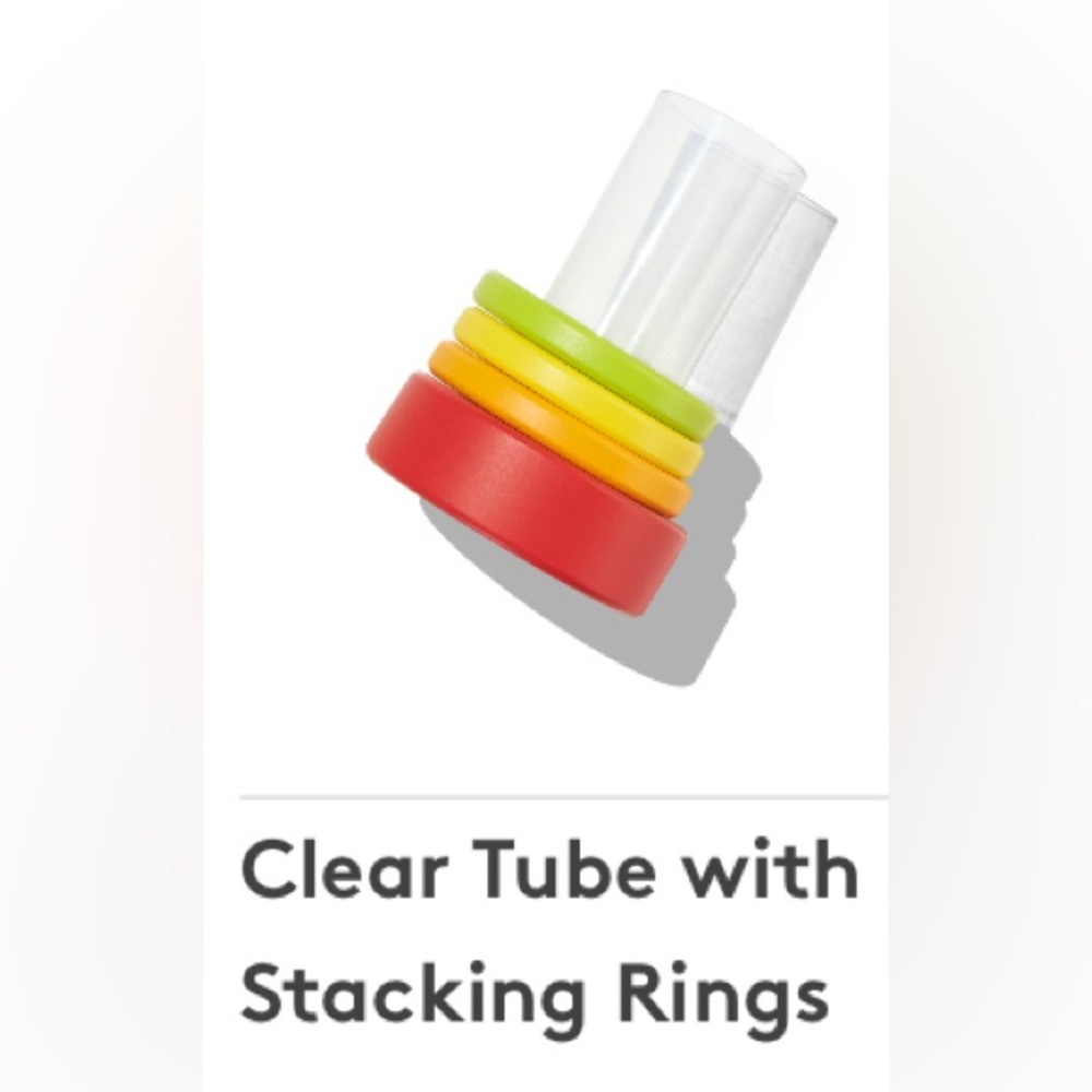 Lovevery Colorful Stacking Rings Toy